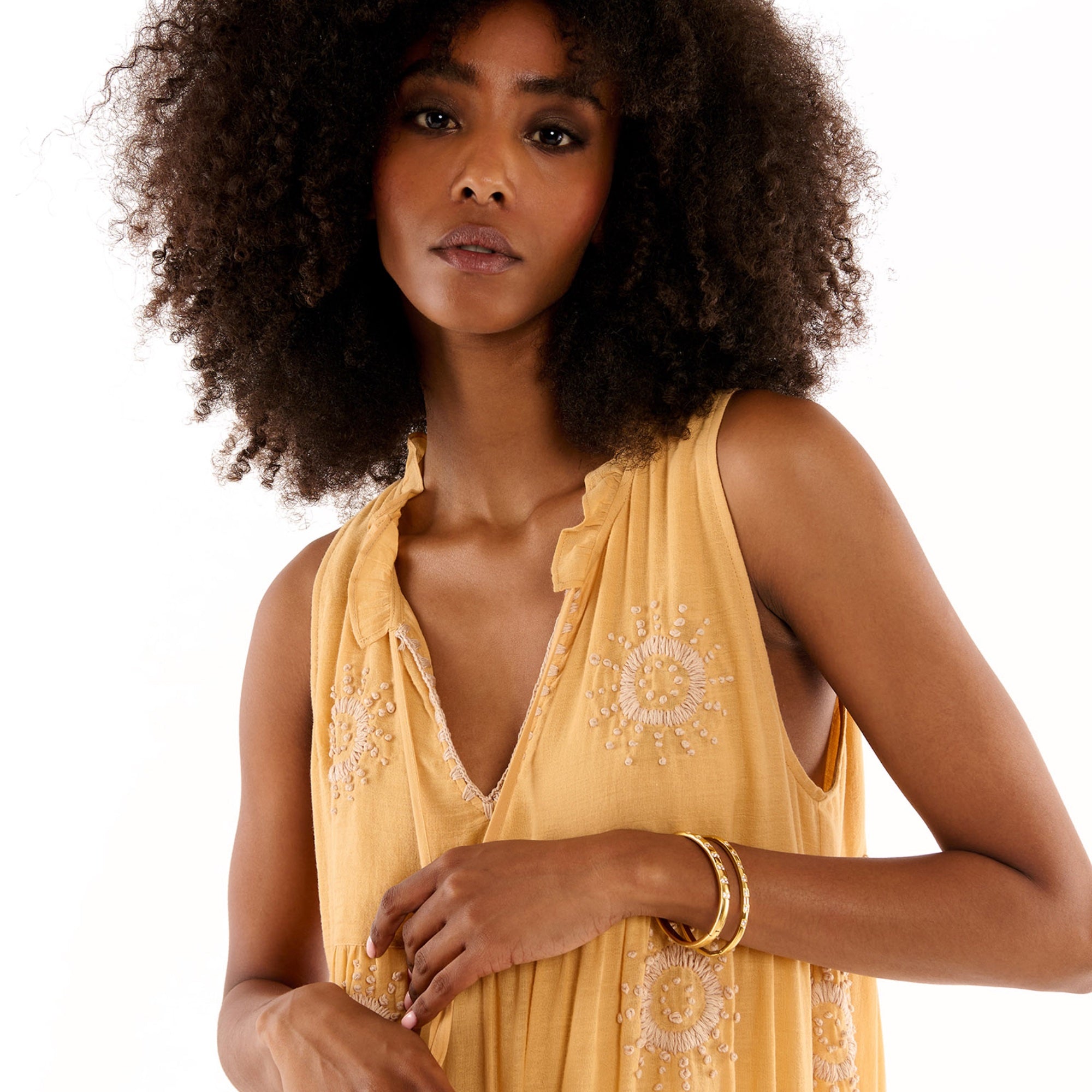 ISIDORE Dress Peach