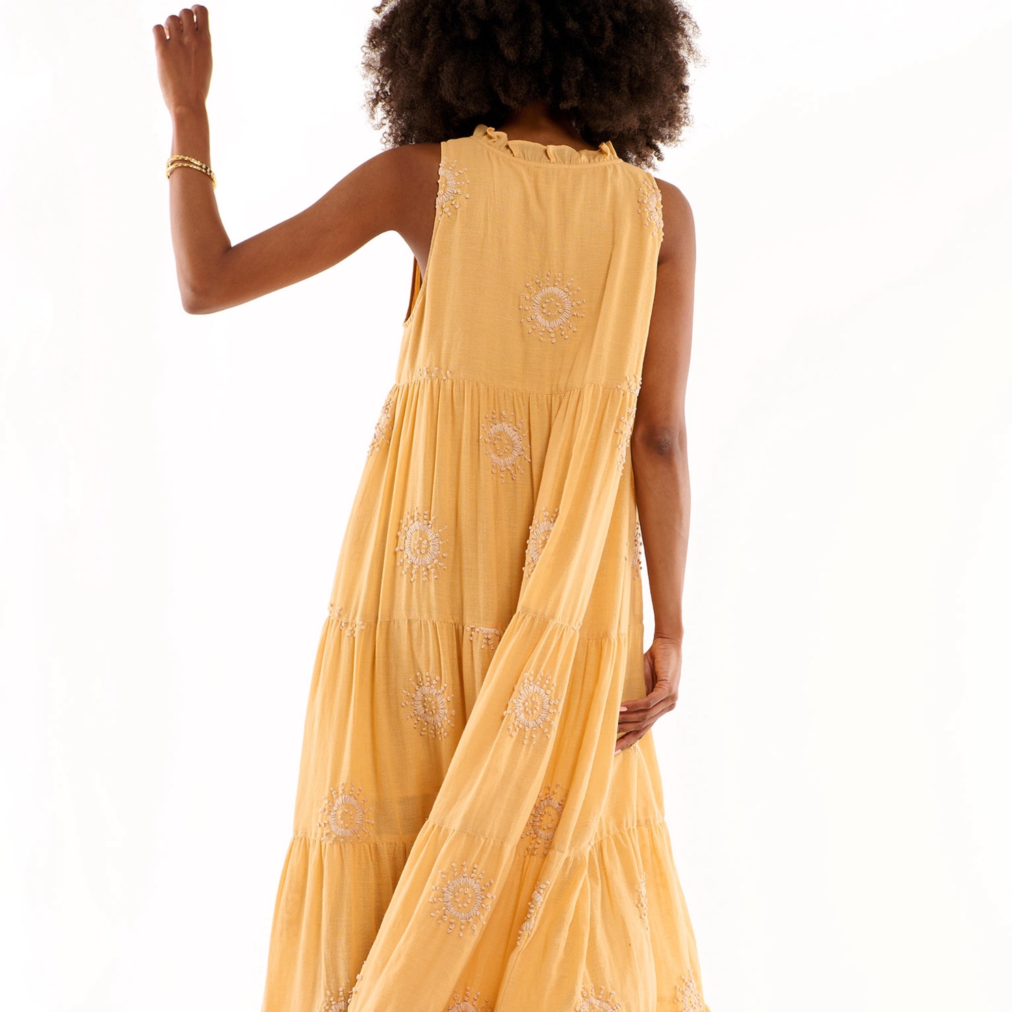 ISIDORE Dress Peach