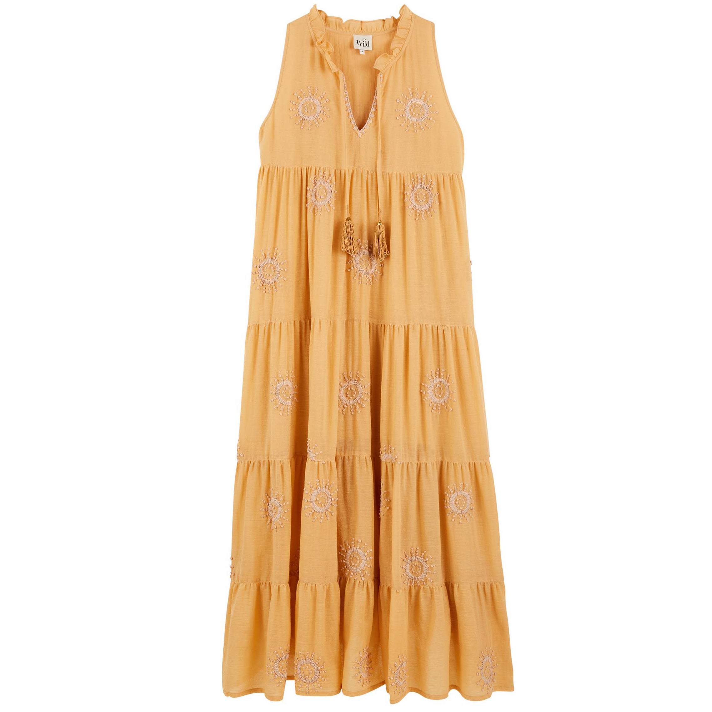 ISIDORE Dress Peach