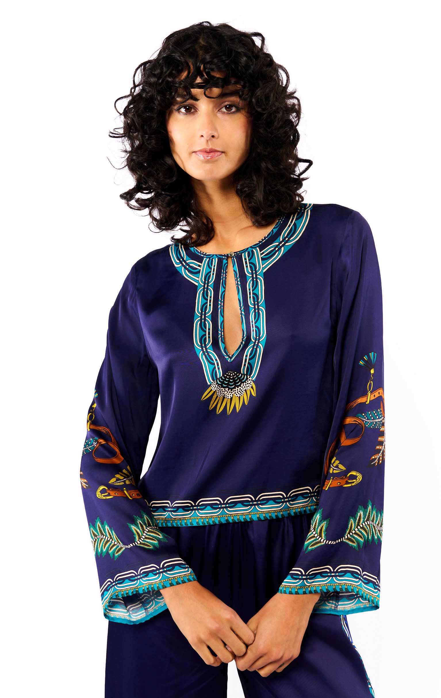 NOAH Shirt Blue