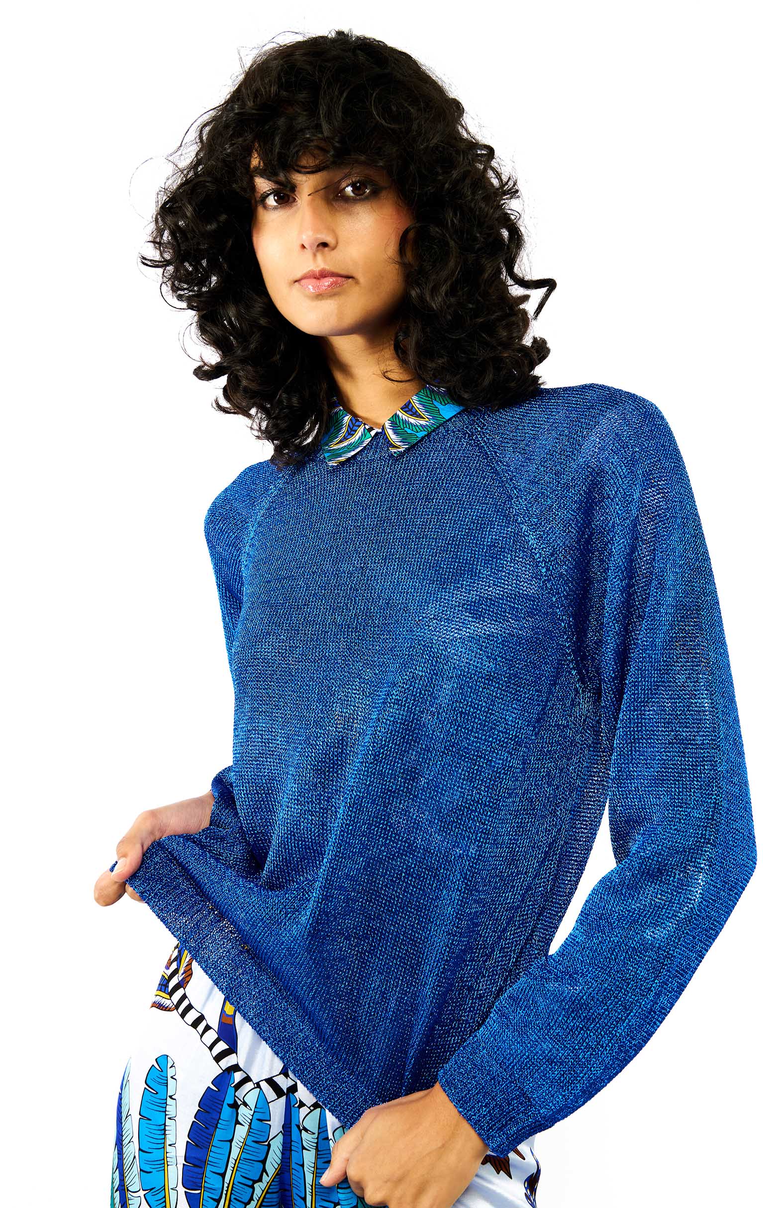 ROMY Sweater Electric Blue