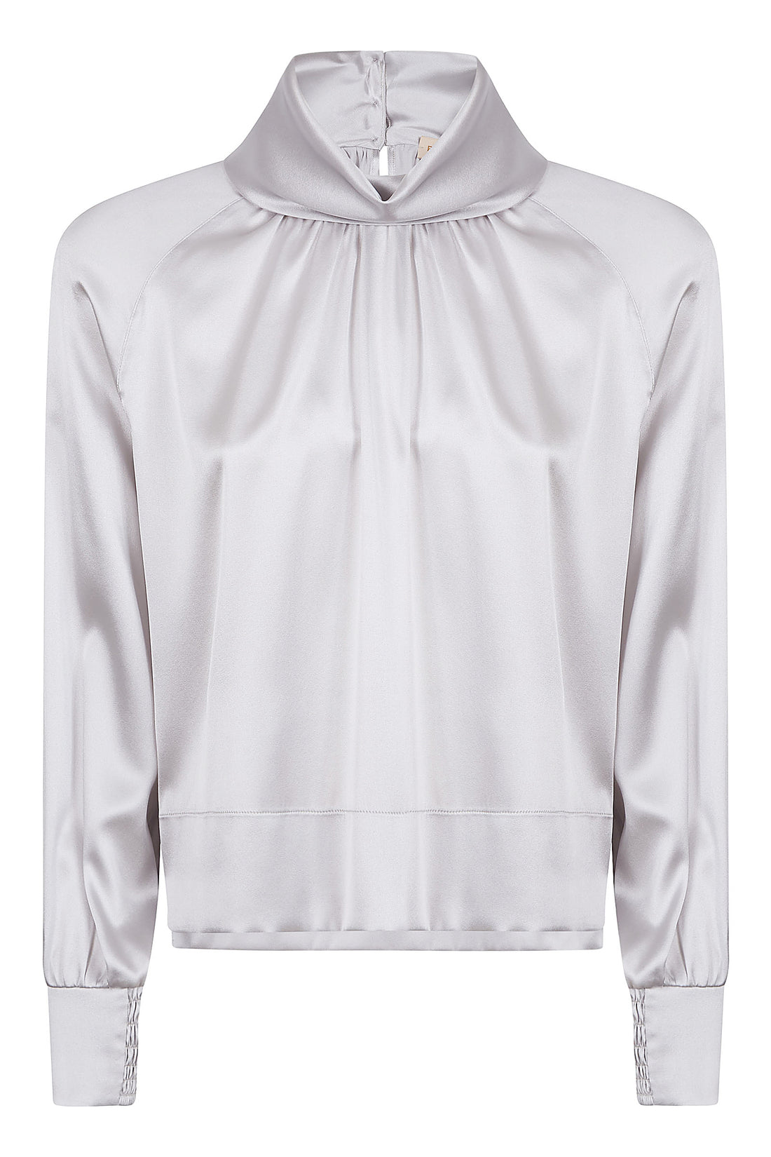 EMMA Silk Blouse Grey