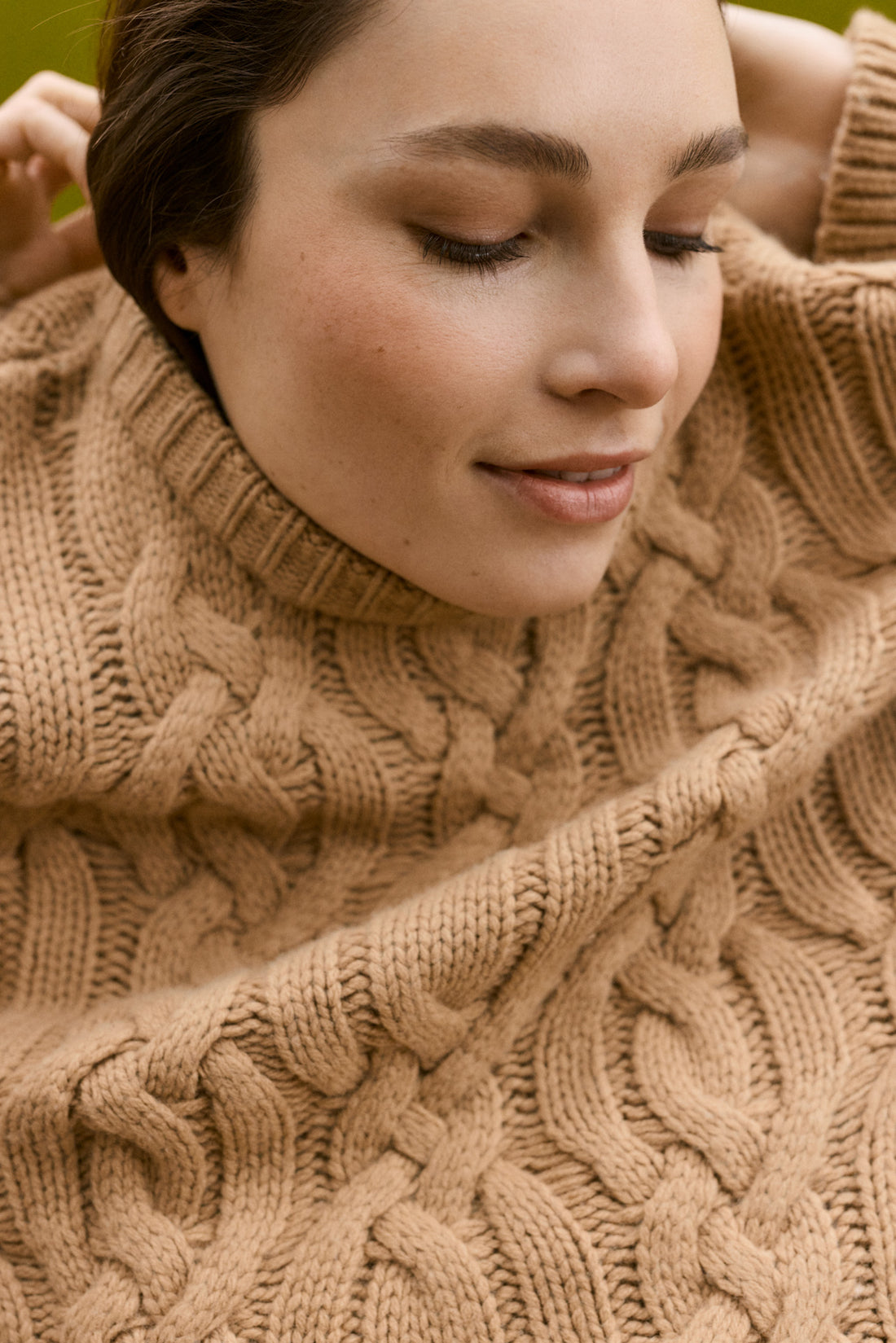 HELLENIQUE Pullover Camel
