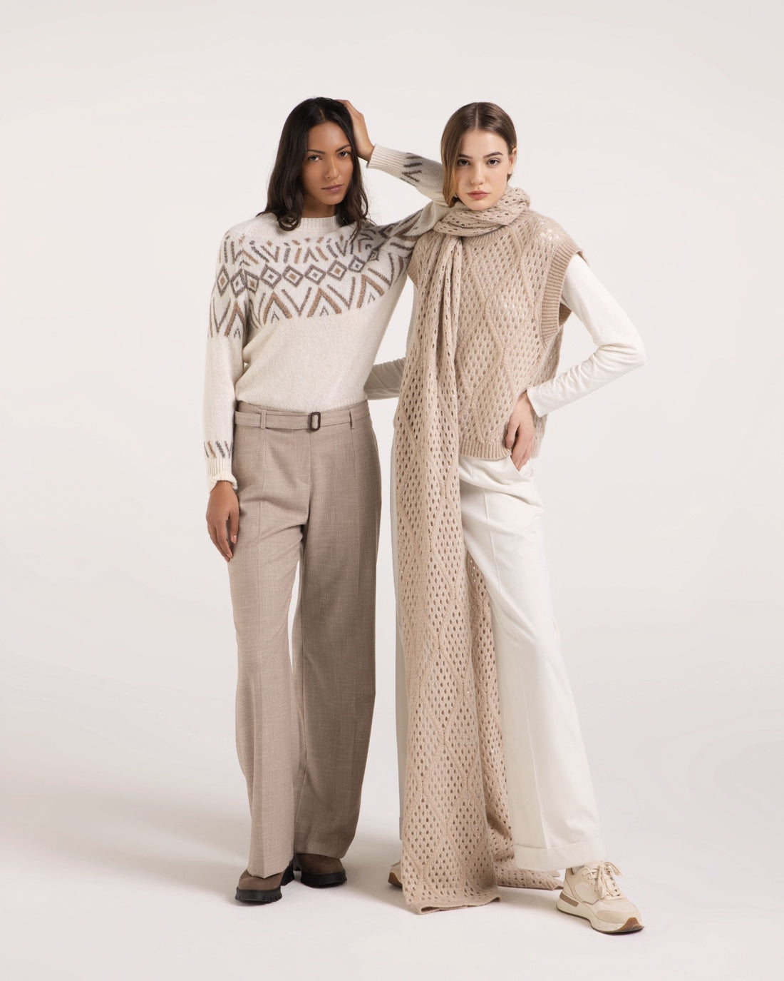 LEONIE Pullover Cashmere &amp; Merino Wool