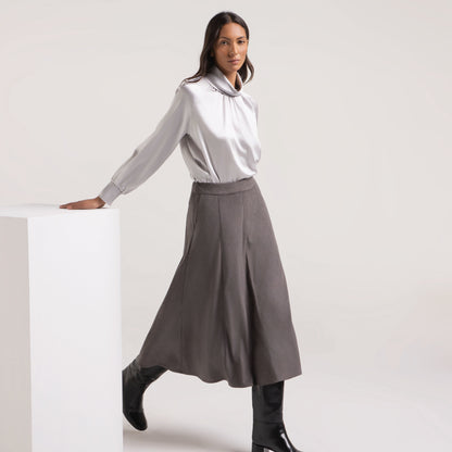 Silk Grey Shirt