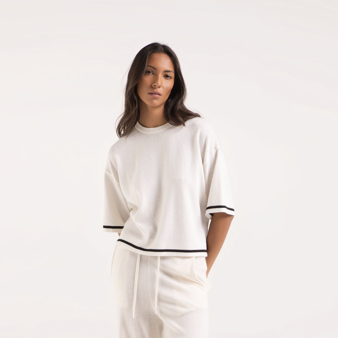 JUNA Cashmer Knit Top