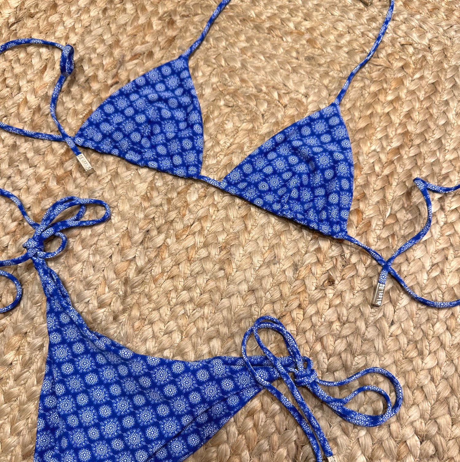 ANEMOS Bikini Set Blue Print
