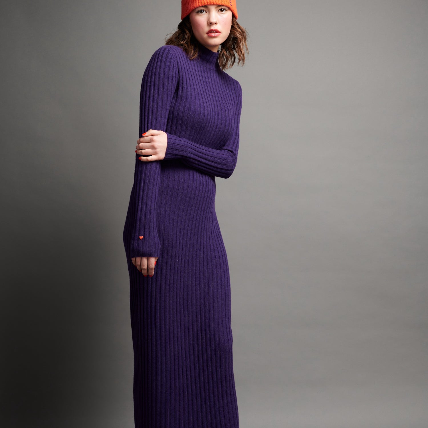 TURTLENECK Cashmere Dress