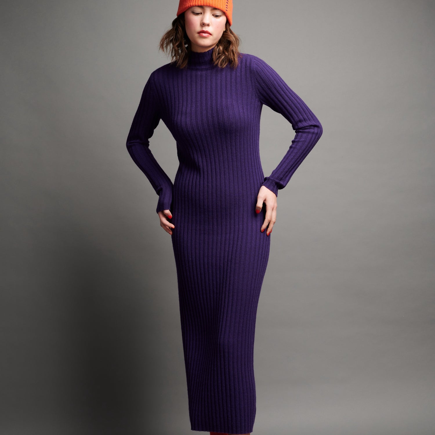 TURTLENECK Cashmere Dress