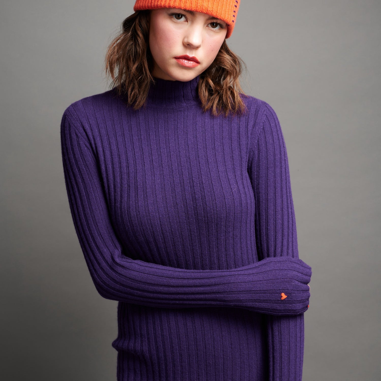 TURTLENECK Cashmere Dress