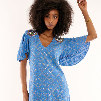 BARBARA Dress Blue