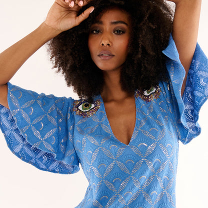 BARBARA Dress Blue