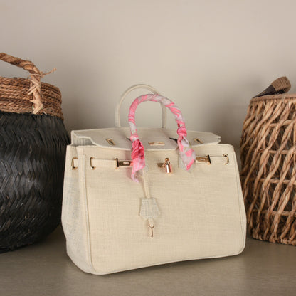 White Summer Jute