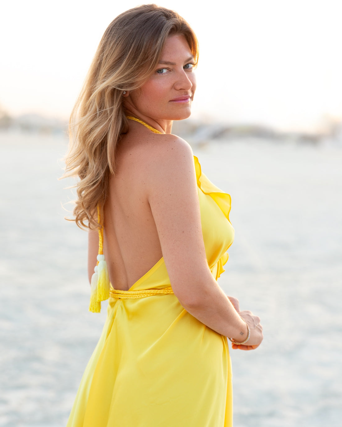 NAF 100% Silk Dress Sun