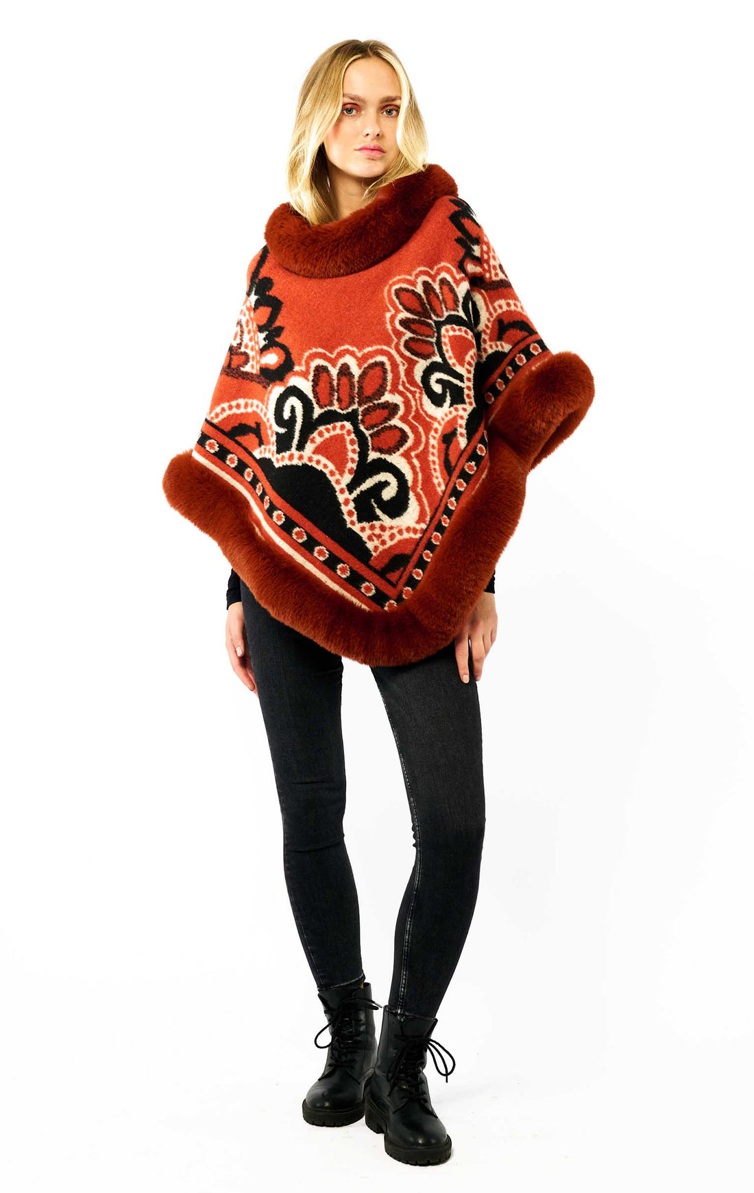 GONZALO Poncho Orange