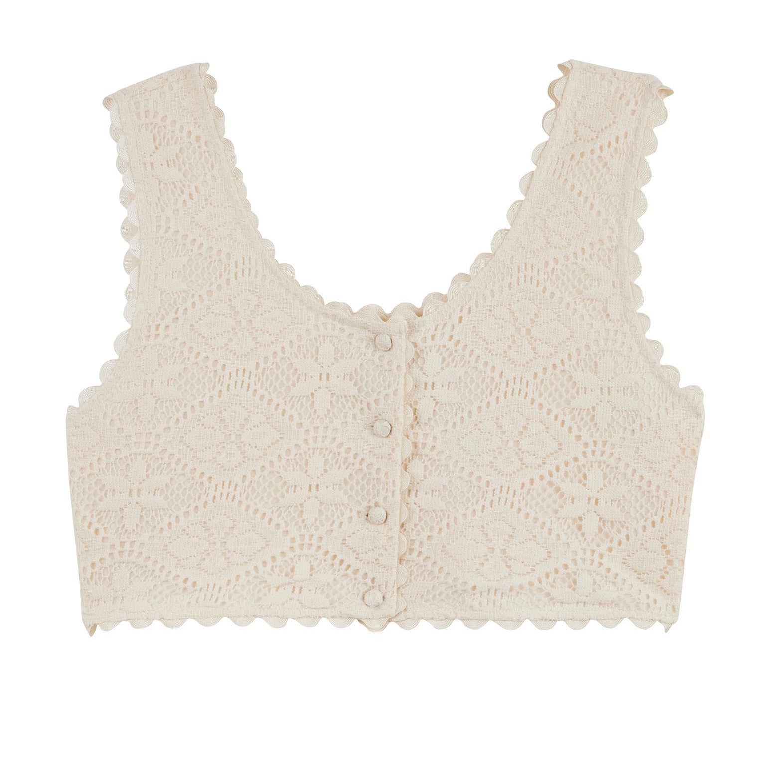 HEDDA Top Ivory