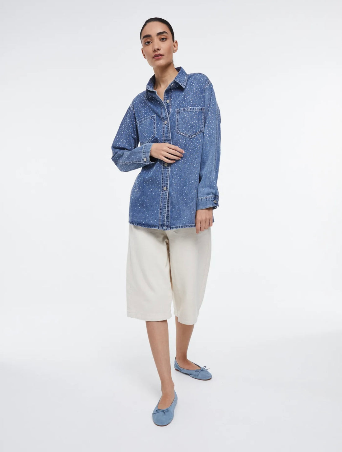 SOLEA Jeans Shirt