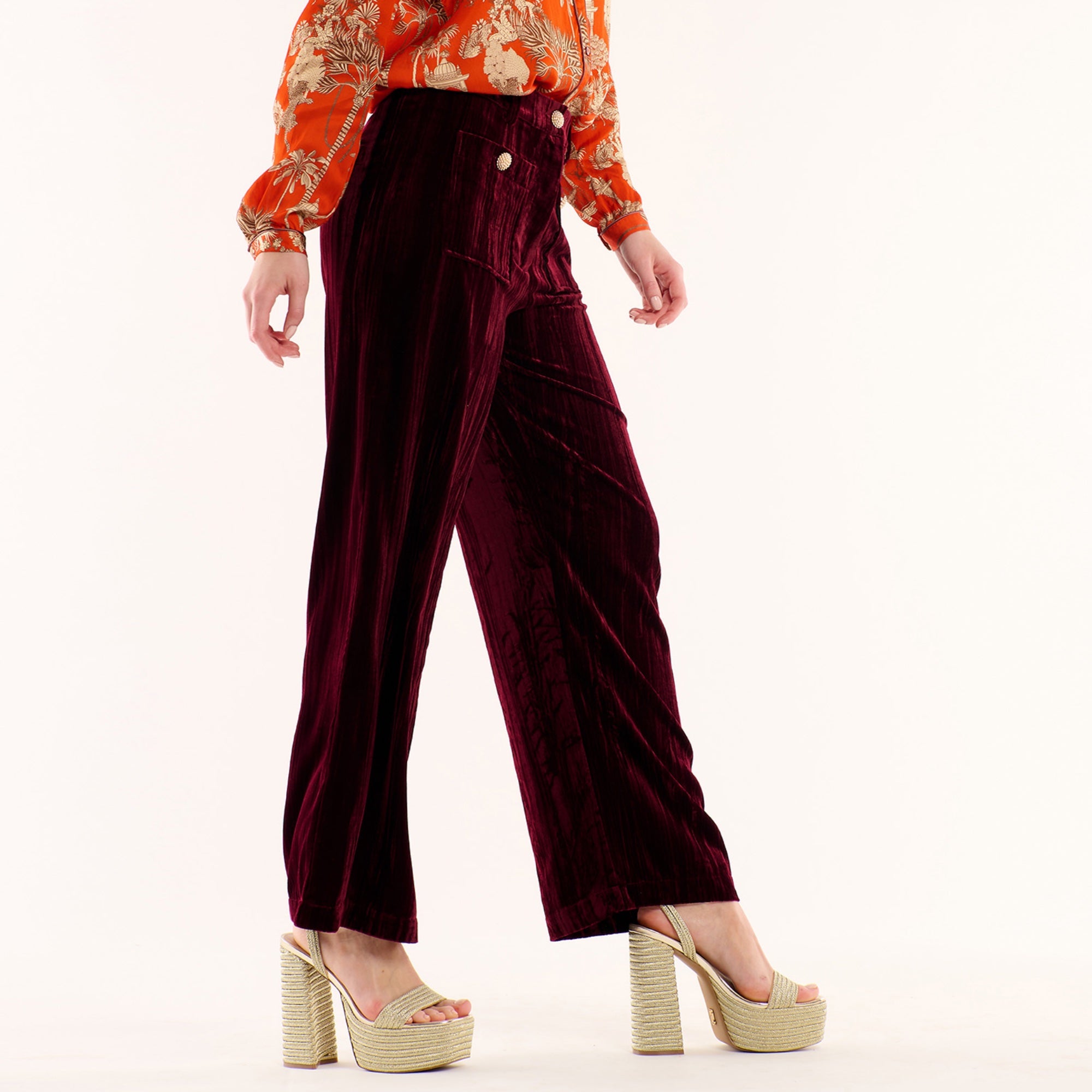 KOFFI Pants Bordeaux