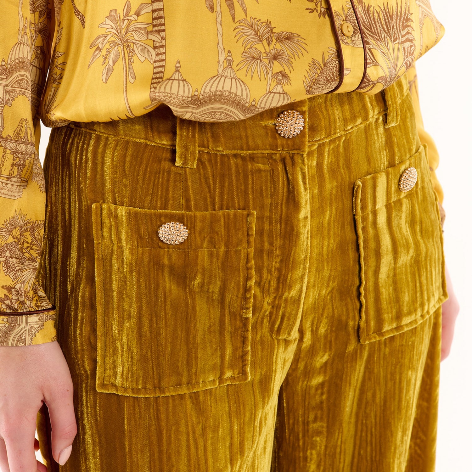 KOFFI Pants Ochre