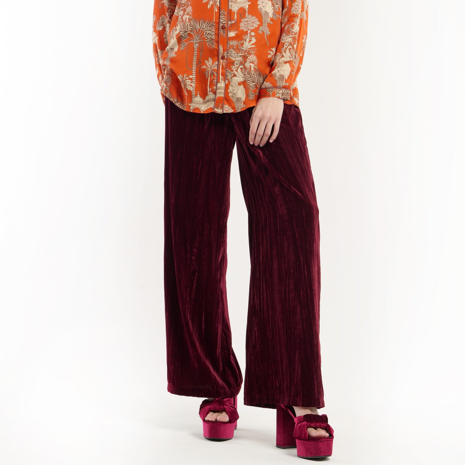 KOFFI Pants Bordeaux