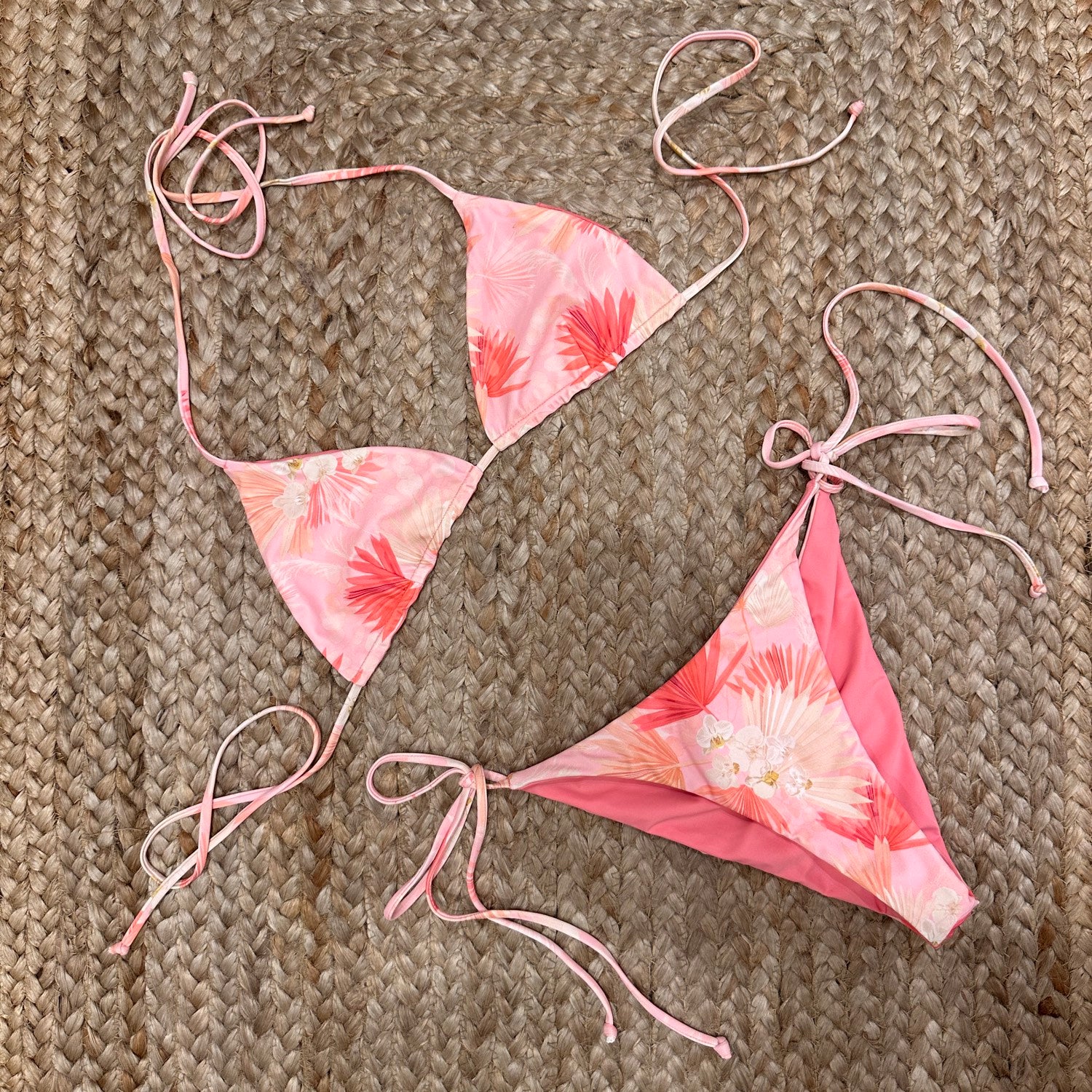 Orchid Bikini Set Reversible