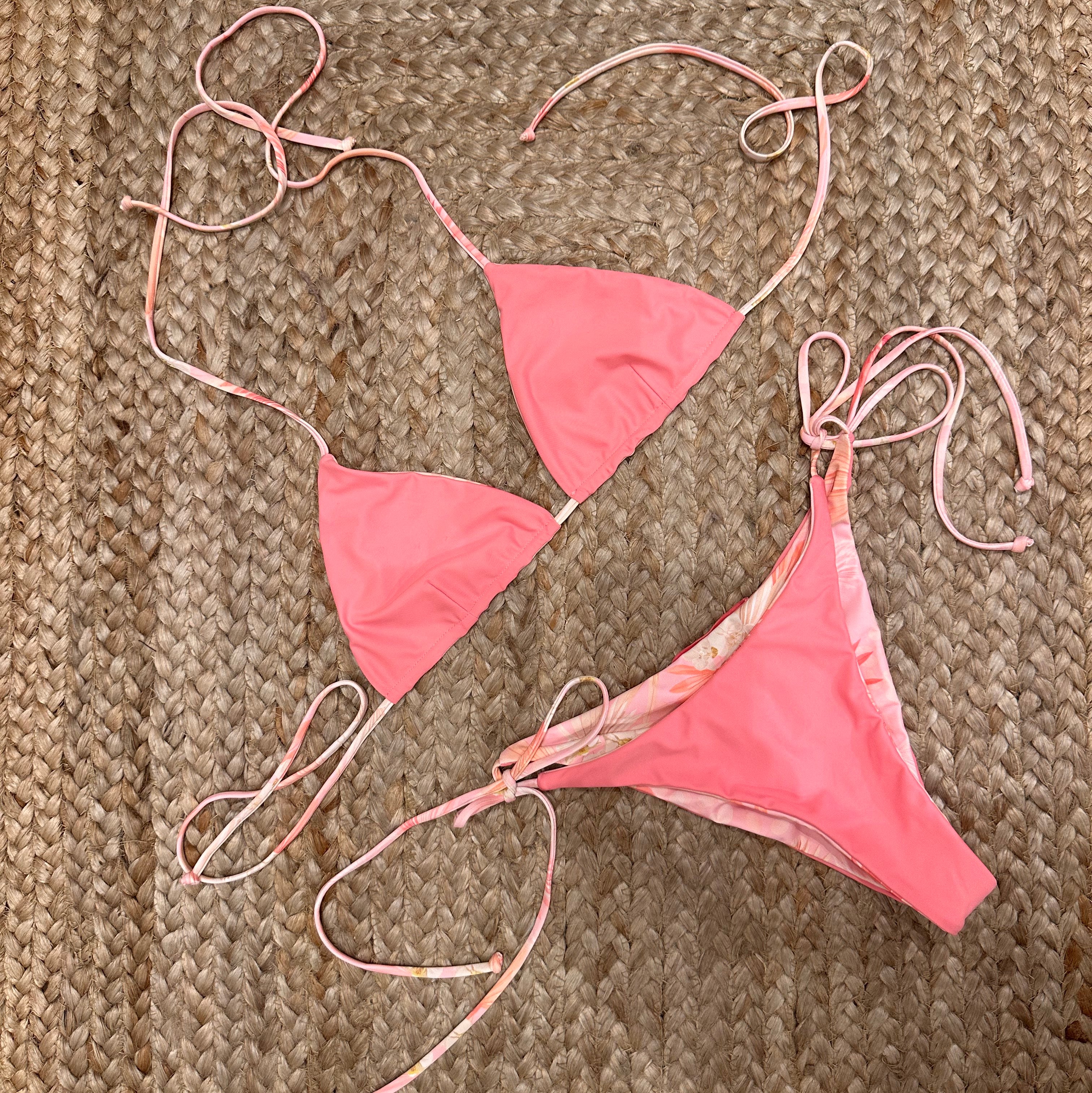 Orchid Bikini Set Reversible