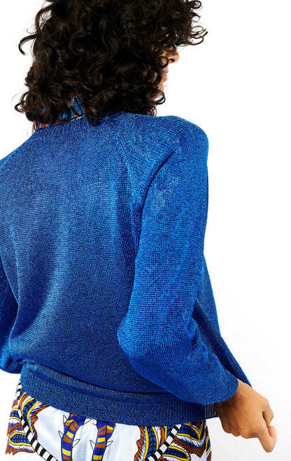ROMY Sweater Electric Blue