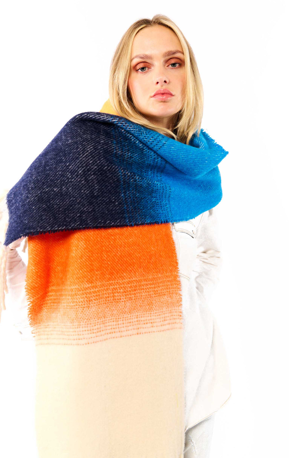 SALINA Scarf Blue