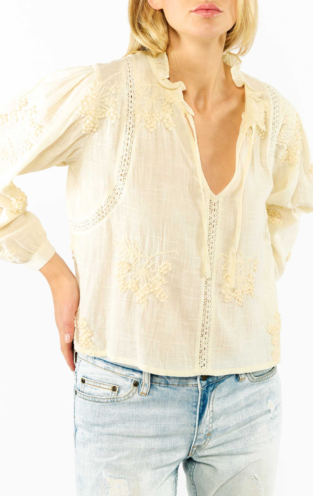 TERESA Shirt Ivory