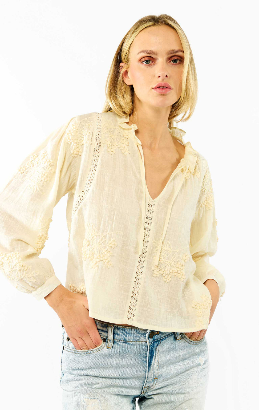 TERESA Shirt Ivory