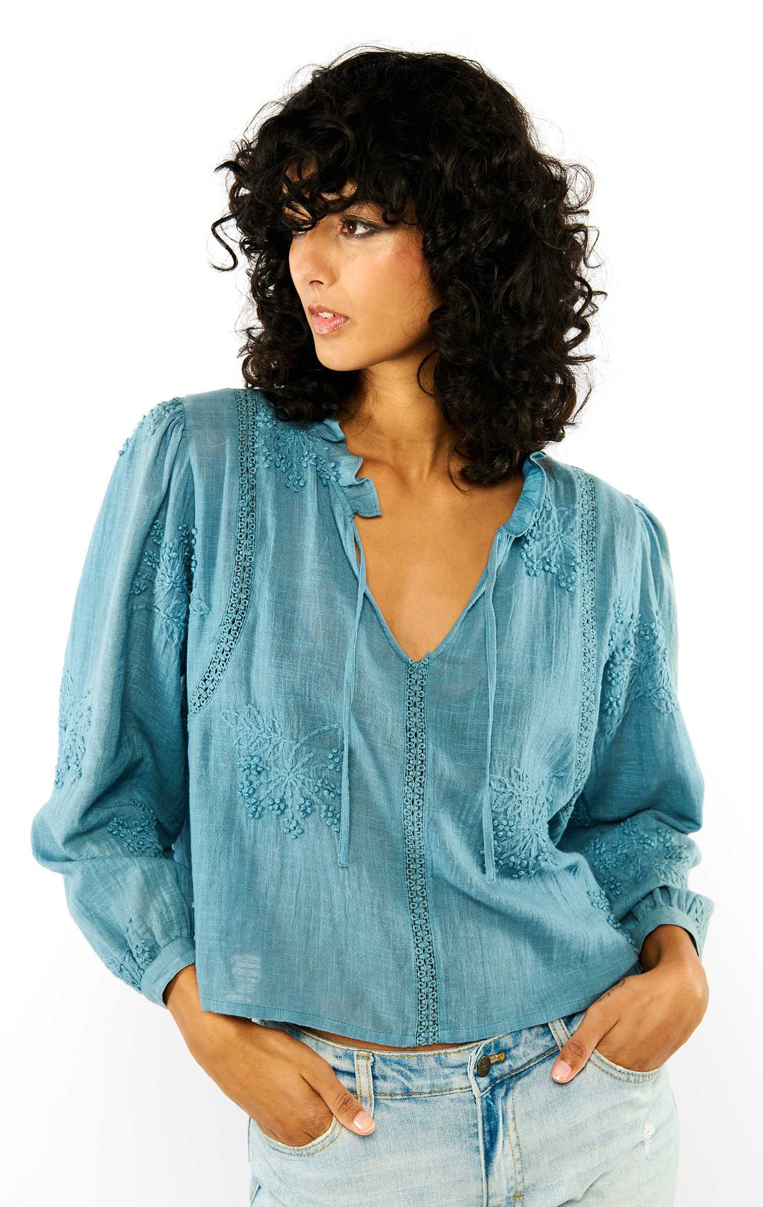 TERESA Shirt Blue