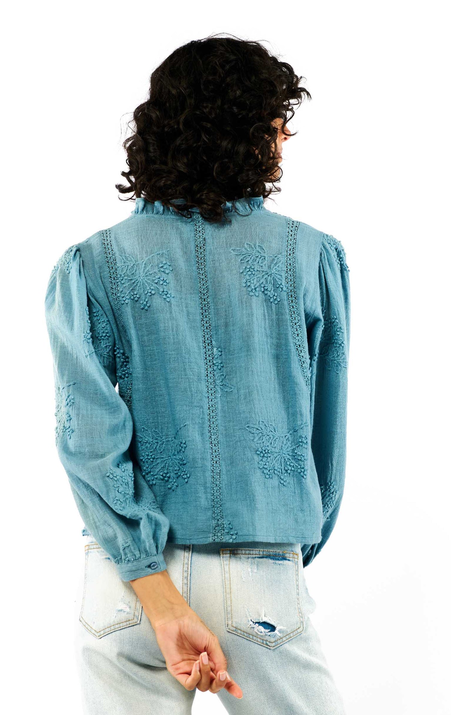 TERESA Shirt Blue